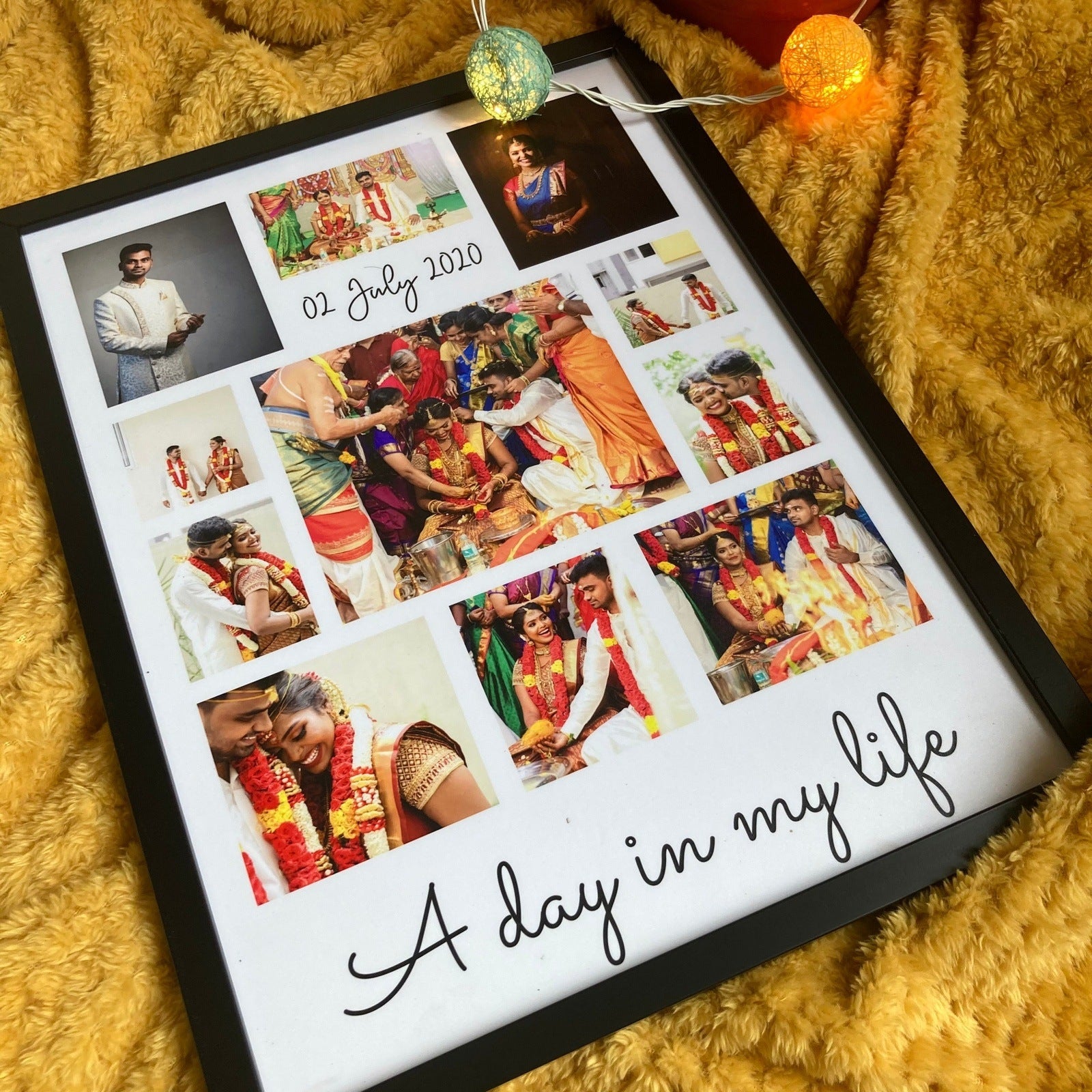 Custom Photo Frame | Father's Day Gift | Multi-Picture Frame – Unique Prints