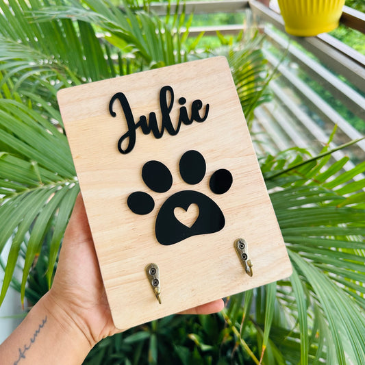 Pet Name Key Holder