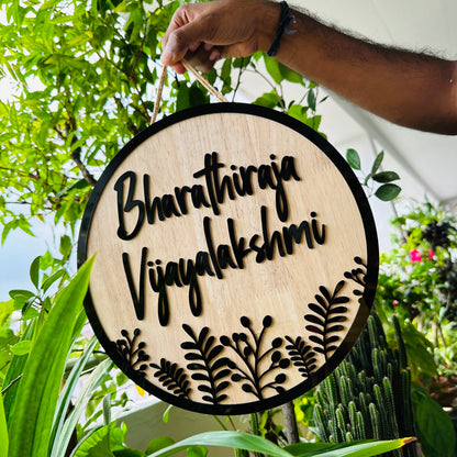 Garden Name Board